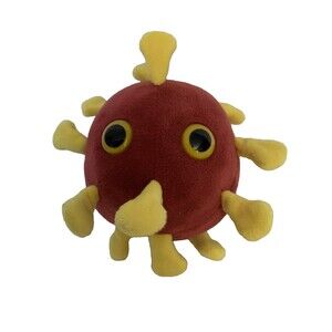 Giant Microbes Covid-19 Coronavirus Disease 2019 Plush Stuffed Figure 4"